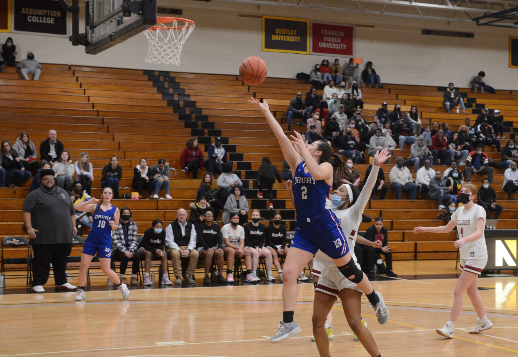 McGrath bursts by the defense